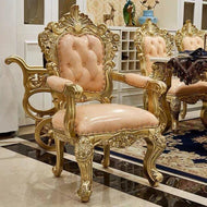 Stylish 4-Piece Leather Dining Chairs / Lixra