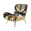 Light Luxurious Modern Leather Accent Chair / Lixra