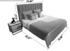 Lavishing Modernistic Luxurious Leather Bed - Lixra