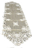 Classic White Floral Table Runner - Lixra