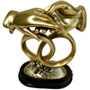 Gold Finish Holding Hand Miniature Home Décor - Lixra