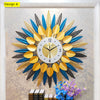 Creative Luxurious Designed 3D Metal Wall Clock / Lixra