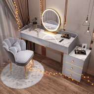 Modern Lavish Marble-Top Dresser Set / Lixra