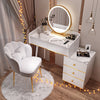 Modern Luxurious Marble-Top Sumptuous Dresser Set - Lixra