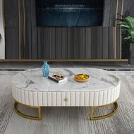 Iconic Style Marble Top Coffee Table / Lixra