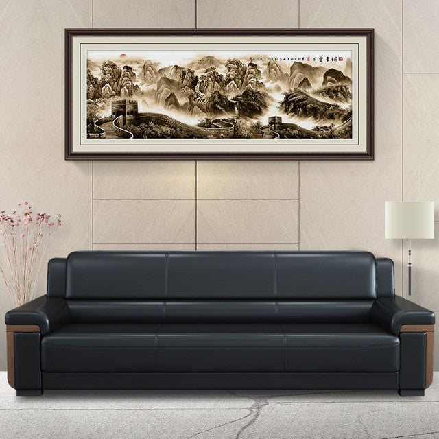 Light Luxury Ostentatious Leather Sofa / Lixra