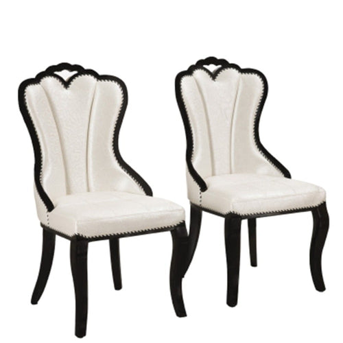 Luscious Furnished Leather Dining Chairs - Lixra