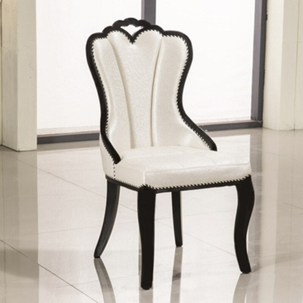 Luscious Furnished Leather Dining Chairs - Lixra