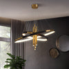 Post-Modern Copper Bamboo Design Appealing Pendant Light - Lixra