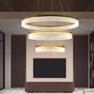 Stylish Acrylic 3-Rings Pendant Light / lixra