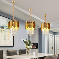 Classy Lustre Metallic Modern Pendant Light / Lixra
