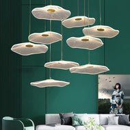 Lotus Leaf Design Modern Chandelier / Lixra