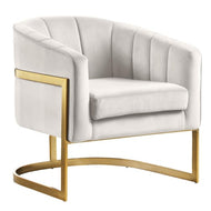 Marvelous Wide Barrel Accent Chair / lixra