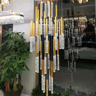 Astounding Wind Chimes LED Chandeliers / Lixra