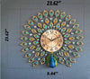 Dazzling Designed Metal Wall Clock / Lixra
