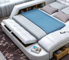 Modern Multi-functional Astonishing Leather Bed / Lixra