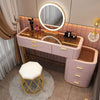 Light Luxurious Golden-Top Lavish Design Dresser Cabinet-Lixra