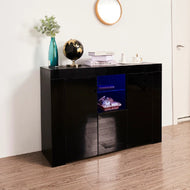 Glossy Finish Wooden Astounding Buffet Table - Lixra
