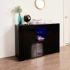 Glossy Finish Wooden Astounding Buffet Table - Lixra