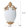 Antique Style Gold Finish Aesthetic Decorative Mirror-Lixra