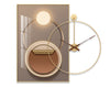 Modern Luxurious & Splendorous Metallic Wall Clock - Lixra