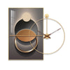 Modern Luxurious & Splendorous Metallic Wall Clock - Lixra