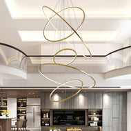 Modern Luxurious Ring Shaped Splendacious Chandelier / Lixra