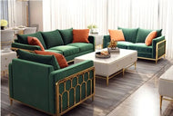 Magnificence Fabric Living Room Sofa-Set / Lixra