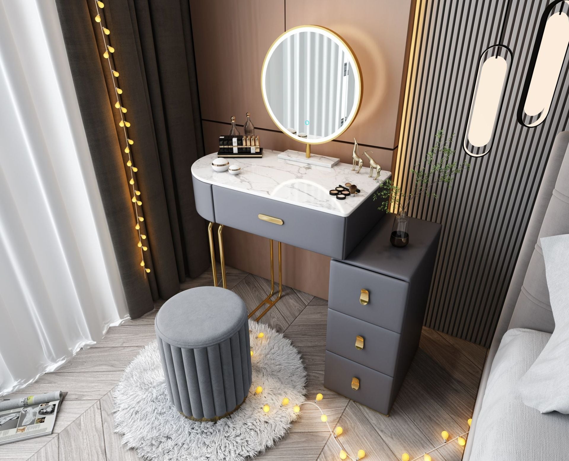 Modern Design Stunning Storage Dresser Cabinet