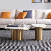 Luxurious and Elegant Looking Marble Top Coffee Table / Lixra