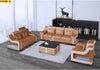 Advanced High Defined LED Light Designed Leather Sofa Set - Lixra