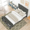 Button Tufted Modern Nifty Fabric Bed - Lixra