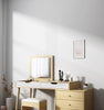 Stunning Design Multipurpose Solid Wooden Frame Dresser Table-Lixra