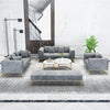 Spacious Comfort Contemporary Style Velvet Sofa Set - Lixra