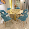 Commercial Stylish Look Round Shaped Dining Table Set - Lixra