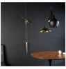 Modern Needle Design Copper Artistic Wall Clock - Lixra