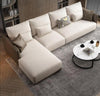 Solid Wooden Framed Luxurious Leather Sectional Sofa Set - Lixra