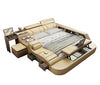 Contemporary Design Stunning Smart Comfy Leather Bed-Lixra