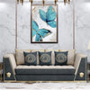 Signature Style Luxurious Steel Framed Velvet Sofa Set - Lixra