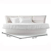Contemporary Style Luxurious Round Bed / Lixra