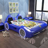 Modern Car Design Multi-Function Leather Kid's Bed / Lixra