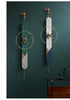 Modern Light Luxury Creative Wooden Wall Clock - Lixra