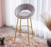 Contemporary Designed Supreme Comfort Multipurpose Velvet High Raised Chairs / Lixra