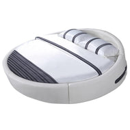 Cozy Comfort Leather Round Bed / Lixra