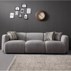 Splendid Decorous Quality Construct 3 Seater Fabric Sofa - Lixra