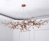 Exquisite And Unique Tree-Branched Copper Chandelier / Lixra