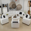 Exquisite Design Exemplary Top Grain Italian Leather Sectional Sofa Set / Lixra