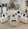 Elegant Designed Classic Luxurious Leather Sectional Sofa Set - Lixra