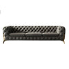 Exquisite Style Look Tufted Designed 3 Seater Fabric Sofa - Lixra