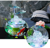 Modern Style Corner Attraction LED Light Fish Tank Water Fountain / Lixra